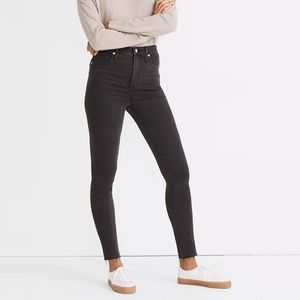 Madewell NWOT Black High-Rise Skinny, Size 26